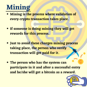 mining in cryptocurrency