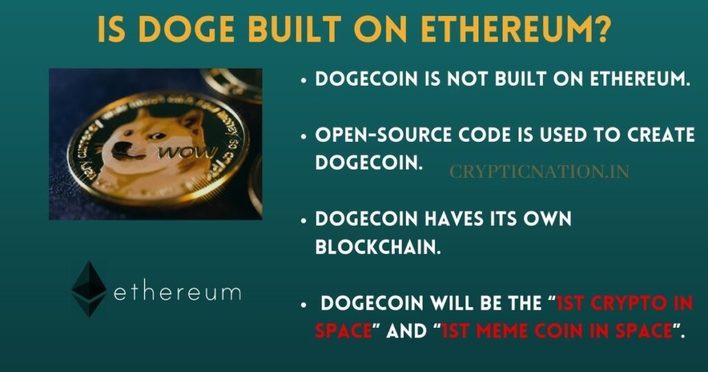 Is DOGE built on Ethereum?