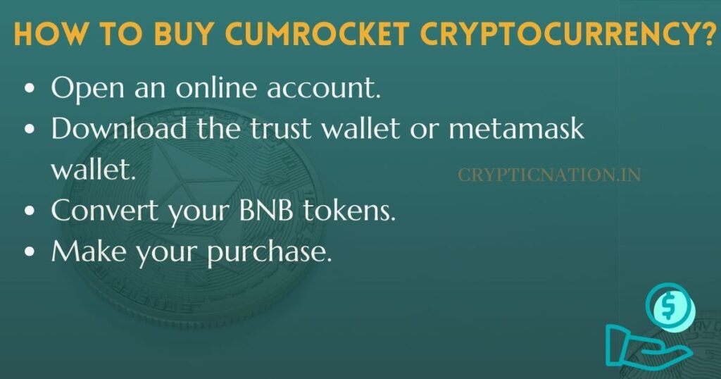 How to buy CumRocket Cryptocurrency?